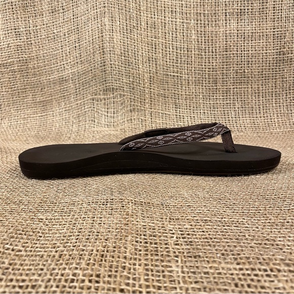 LL Bean Flip Flops Sandals  Thong Slides Brown Size 9 - Picture 4 of 10